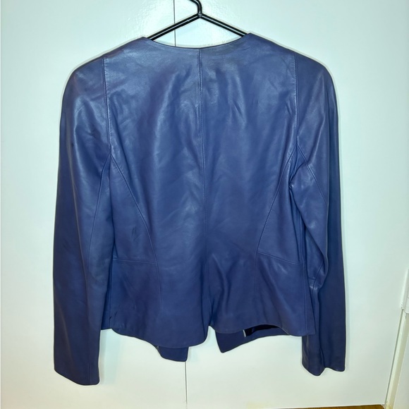 Giorgio Armani lamb leather and silk blazer - Picture 2 of 9